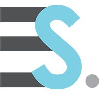 ES. (Engineering Solutions.) Logo
